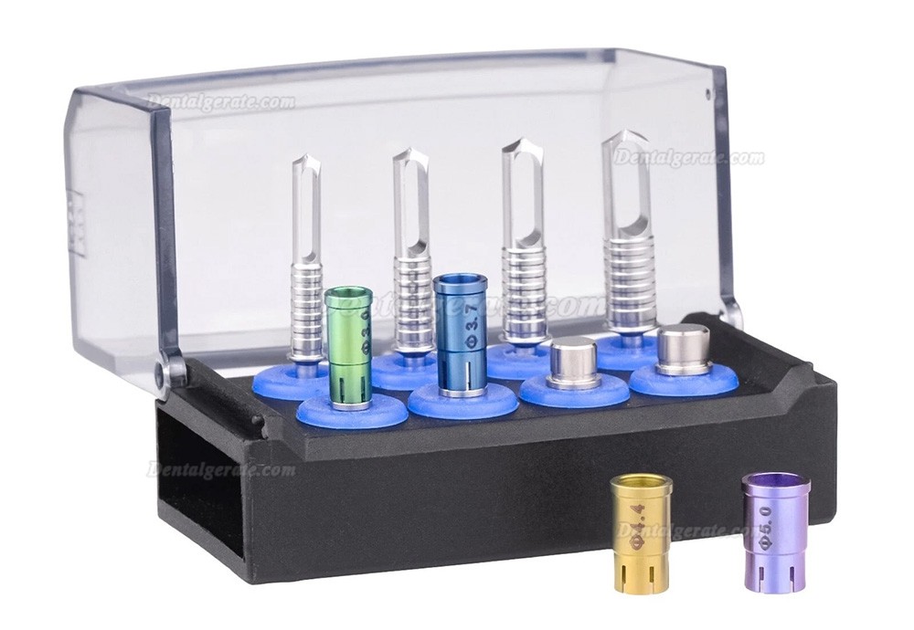 Knochenbohrer-Auffangset f&uuml;r Zahn&auml;rzte / Bohrerset + Trepanbohrer-Set